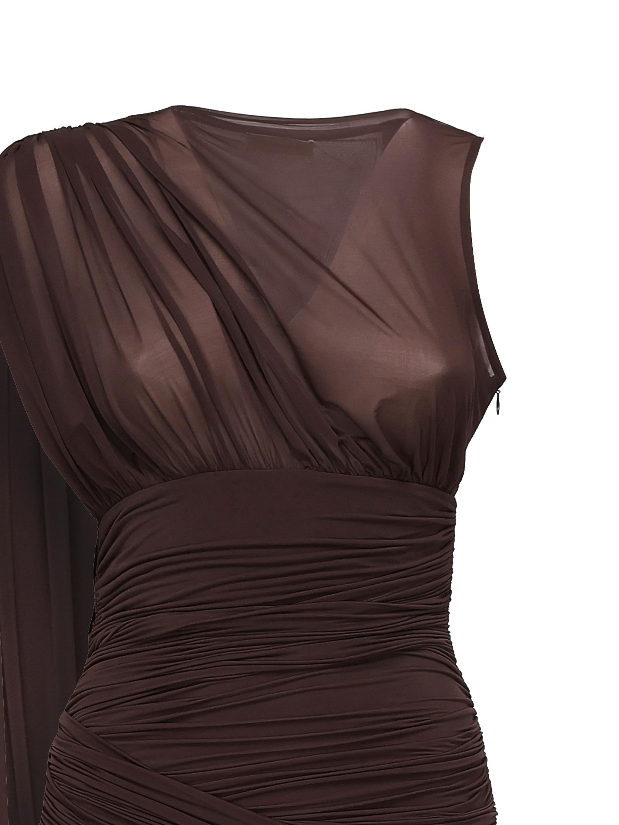 Abito corto drappeggiato 2187250000023  MAGDA BUTRYM 