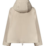 Parka cropped in popeline tecnico NAW12523260AX2 C003 FAY 