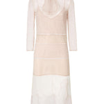 Abito midi in pizzo FDD444 AYNHF1M26 FENDI 