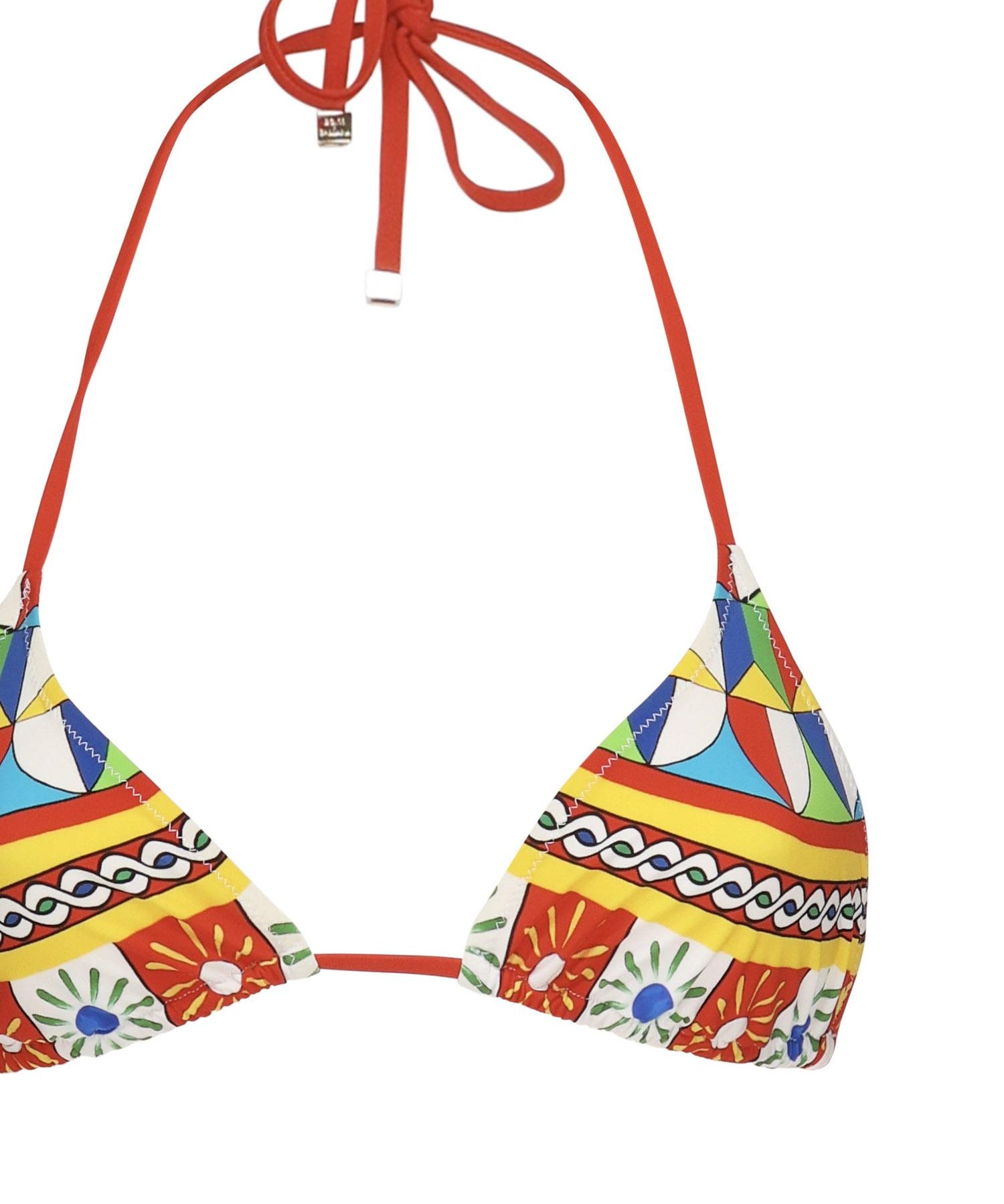 Bikini a triangolo con stampa O8A02J FPG59HH82D DOLCE & GABBANA 