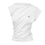 Top Hebo in cotone 1504000A J001MA401 VIVIENNE WESTWOOD 