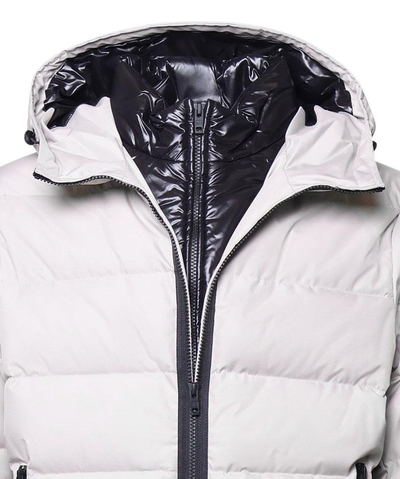 Giubbotto double front piuma in nylon NAM32490620QKJ C002 FAY 