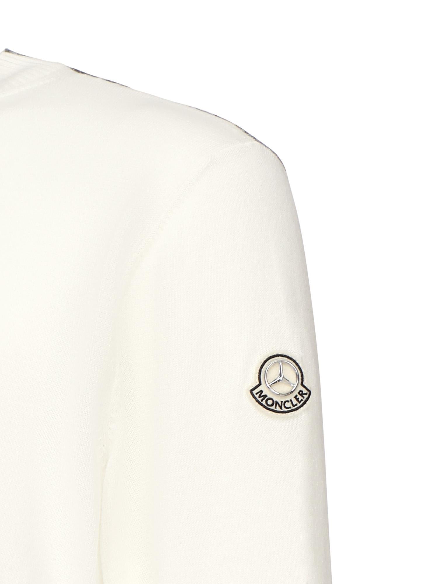 Maglione con logo Moncler x Mercedes-Benz by NIGO<BR/> K14019C00004 M1113034 MONCLER 