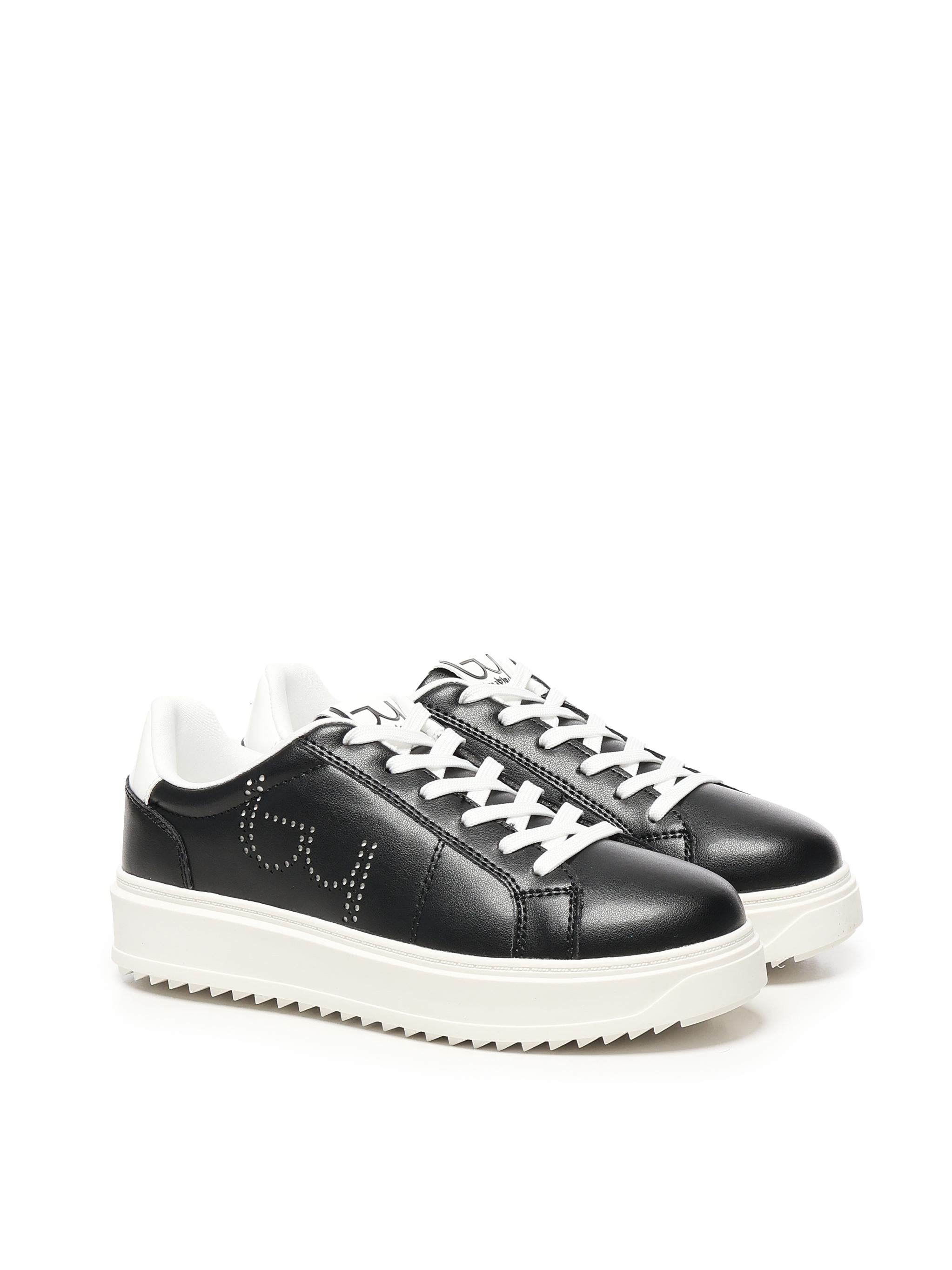 Sneakers Brooklyn con logo BYSC8WO01 NERO/BIANCO BY BYBLOS 