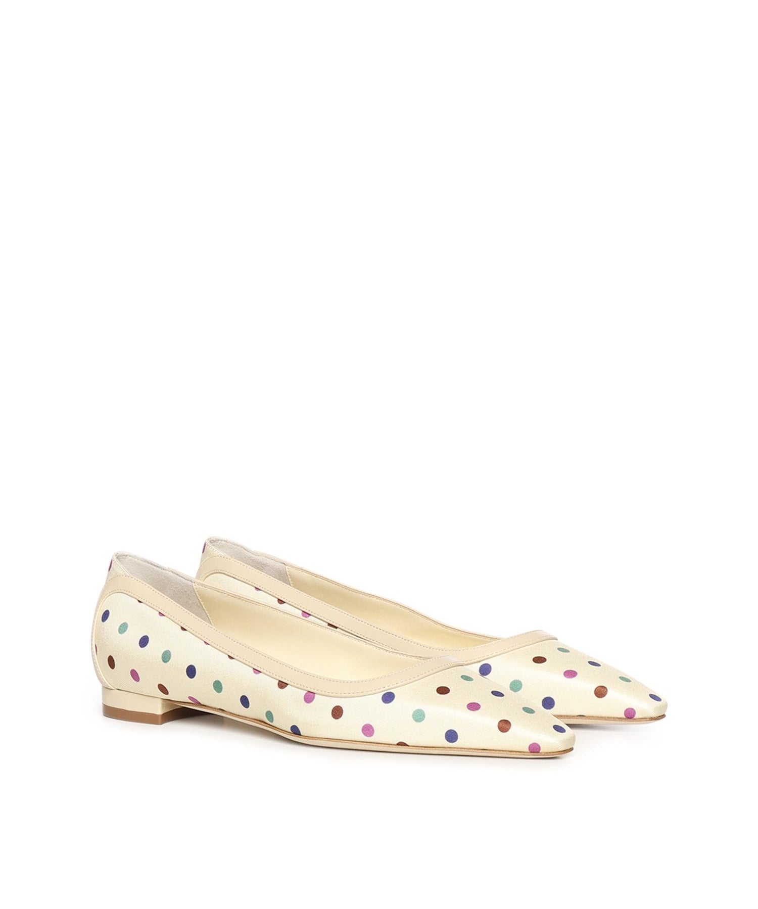 Slingback Mayjousli in raso 1263183 1309 MANOLO BLAHNIK 