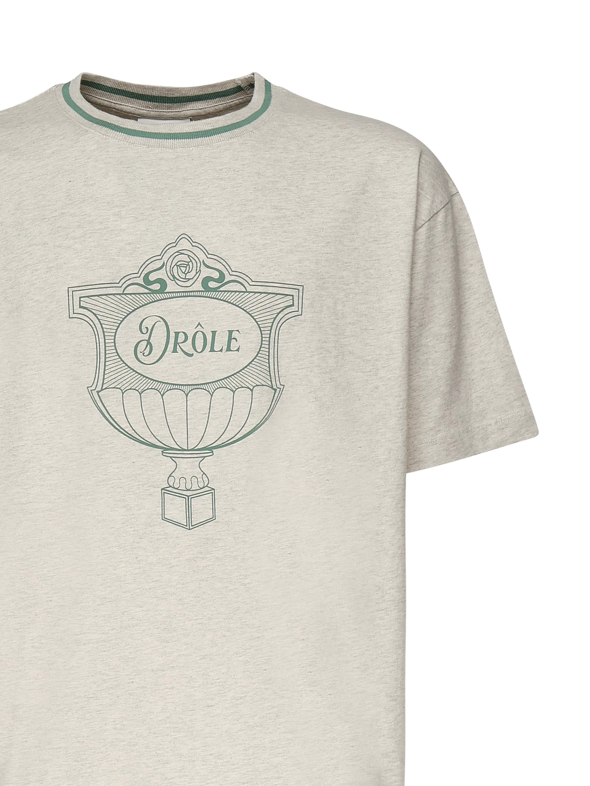 T-shirt Drôle Cup TS234CO165 GY Drôle de Monsieur 