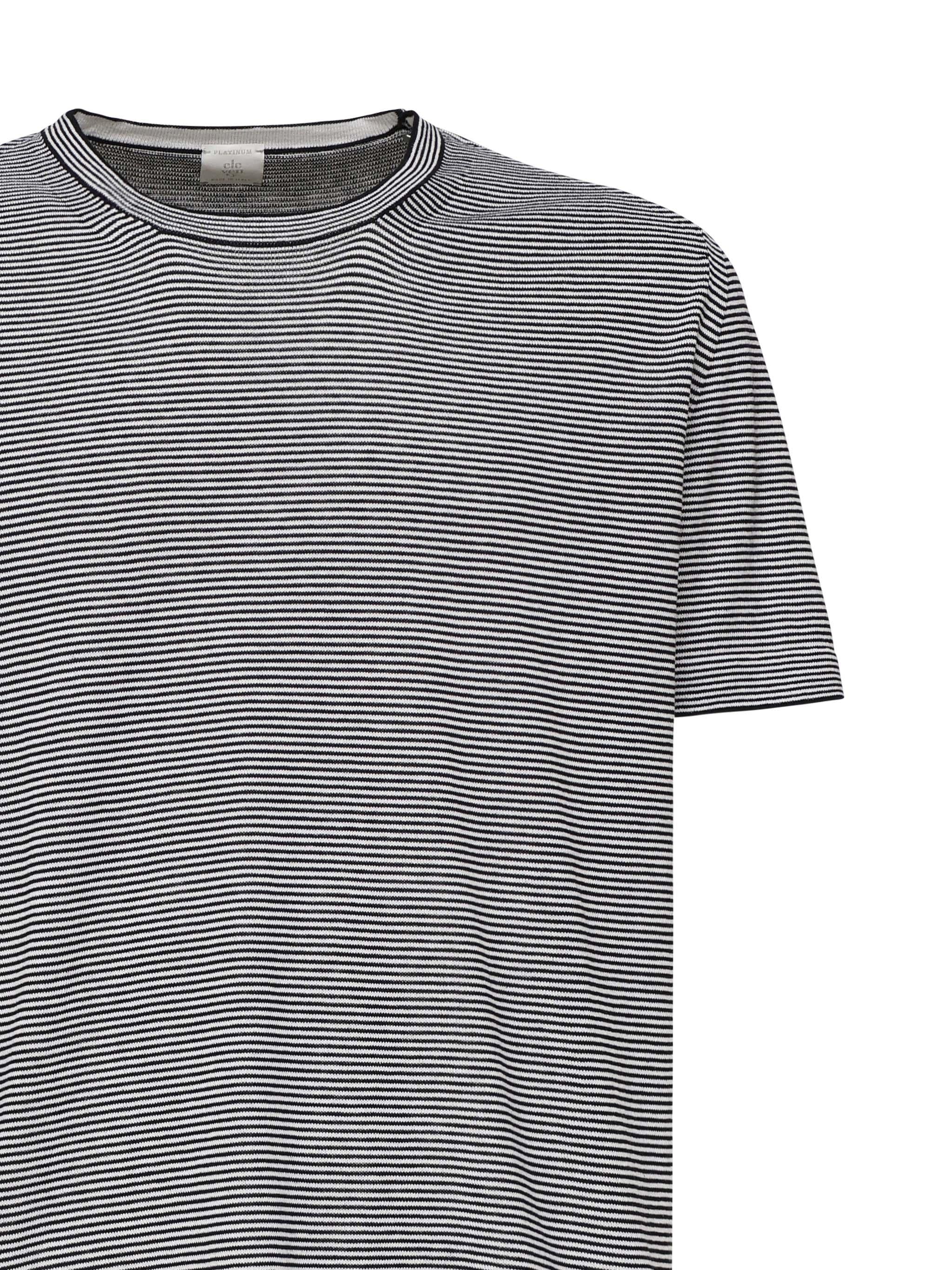 T-shirt girocollo a righe K76MAGK84MAG0K051 01-11 ELEVENTY 