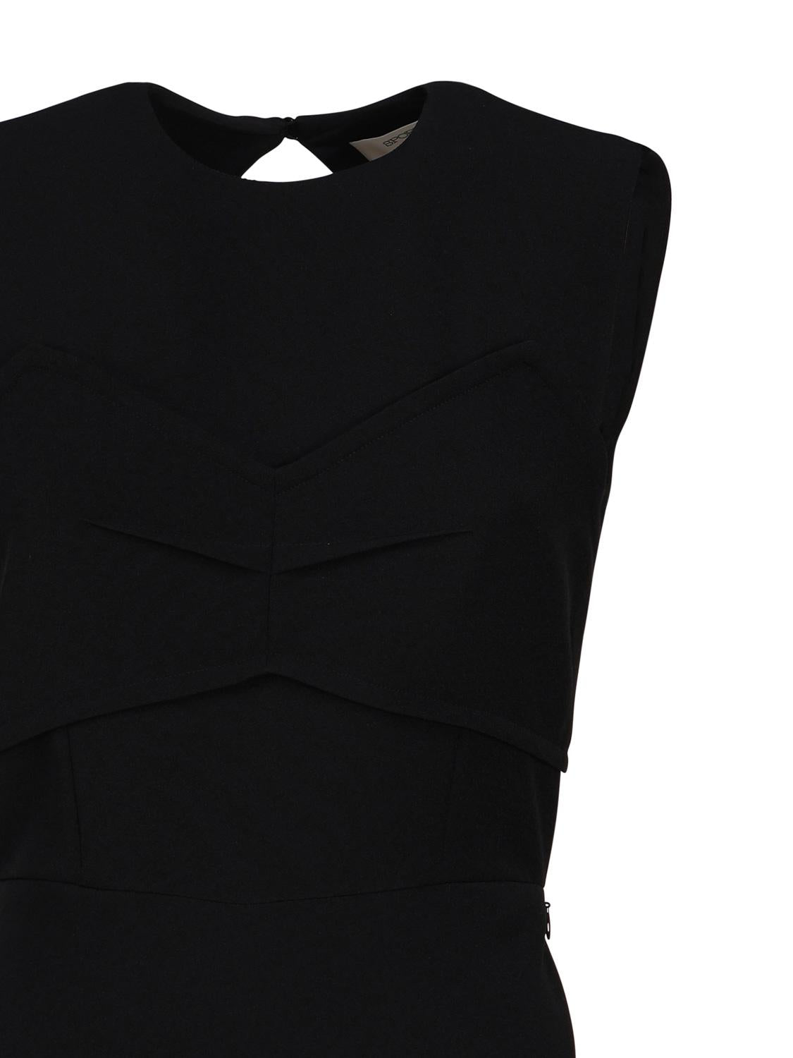 Abito con intarsio e cut out posteriore 2322261039600 MIRTO003 SPORTMAX 