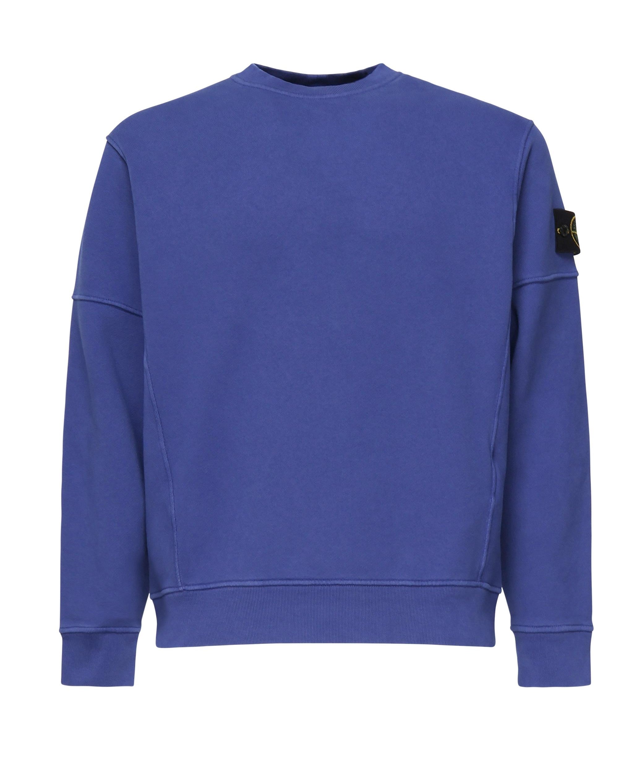 Felpa girocollo con effetto fiammato K1S156100032 S0045V0122 STONE ISLAND 