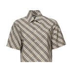 Camicia cropped Check 8101121 C1849 BURBERRY 