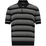 Polo in seta logata GXZ02T JBSN4N0004 DOLCE & GABBANA 