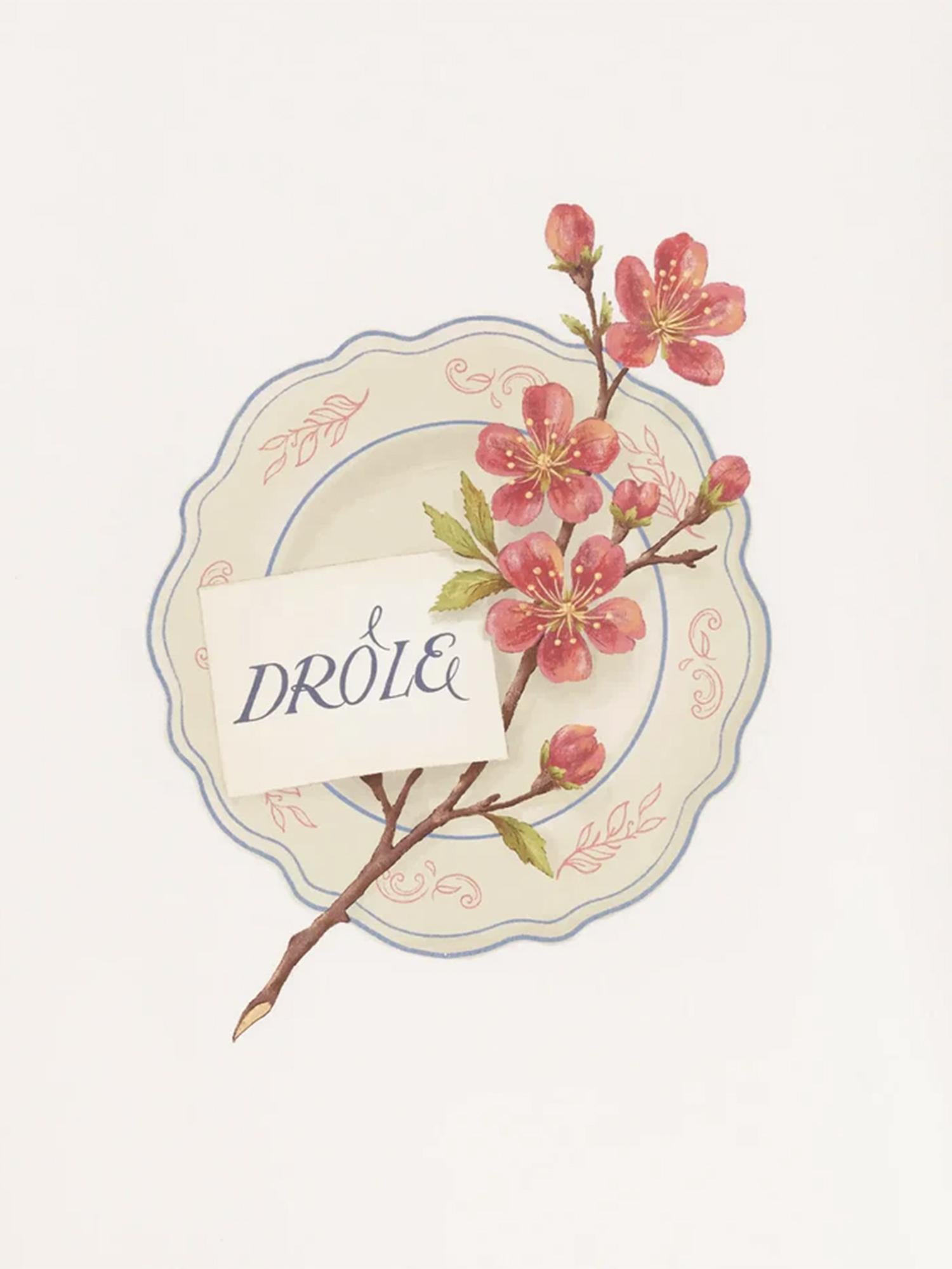 T-shirt Drôle Porcelaine in jersey LTS329CO248 OW Drôle de Monsieur 