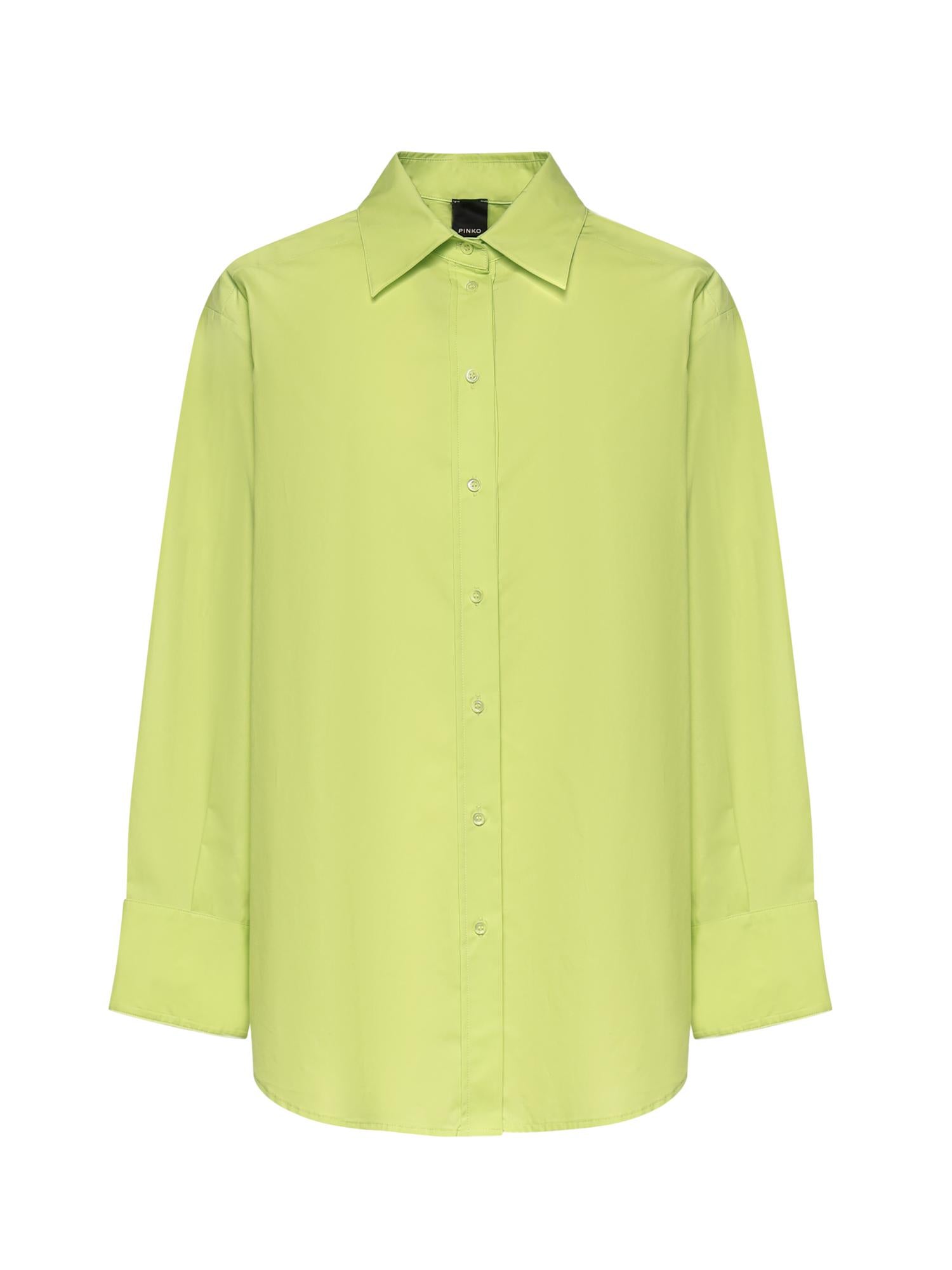 Camicia in popeline di cotone 107769 A3NRS62 PINKO 