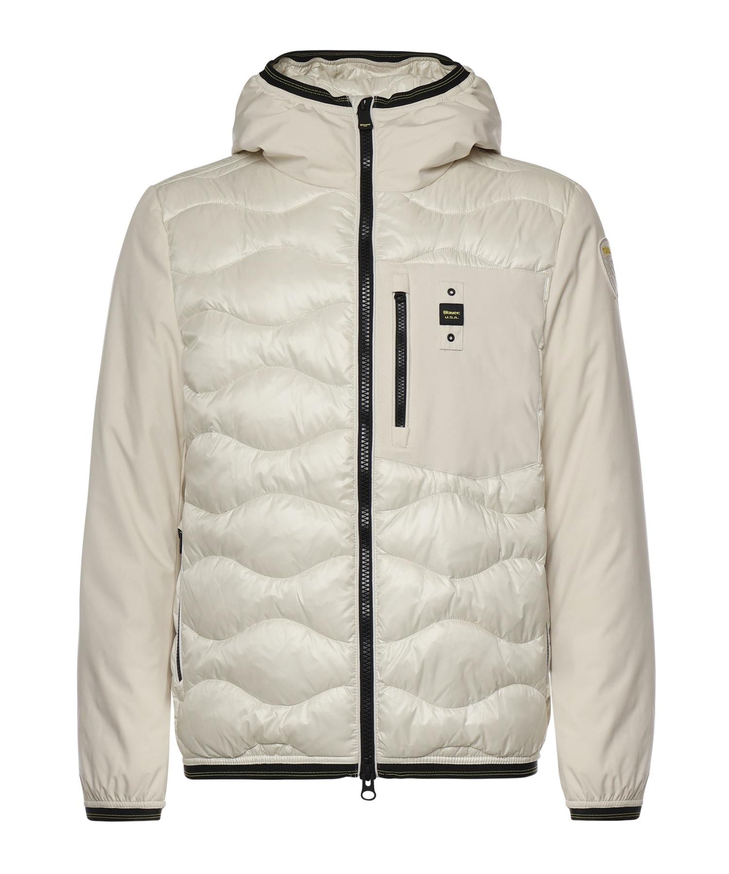 Piumino imbottito con logo 25WBLUC08078 006355129 BLAUER 