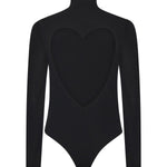 Body Heart in jersey AA9B0400J070B 995 ALAIA 