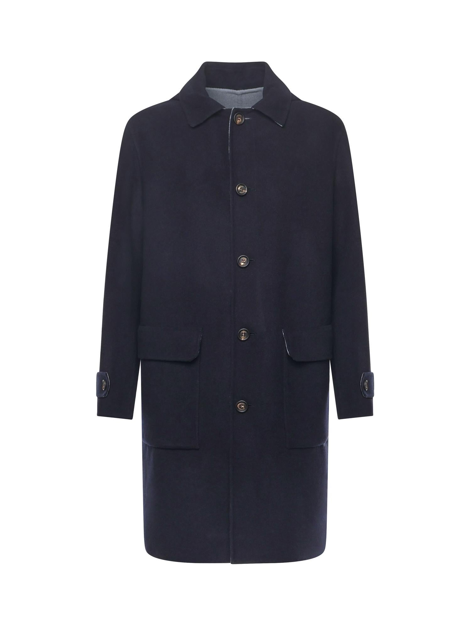 Cappotto monopetto in lana L75CAPJ02TES0H229 11-08 ELEVENTY 