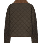 Giubbotto trapuntato con finiture a contrasto<BR/> ML1310 17OOF0161 MIU MIU 