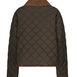 Giubbotto trapuntato con finiture a contrasto<BR/> ML1310 17OOF0161 MIU MIU 