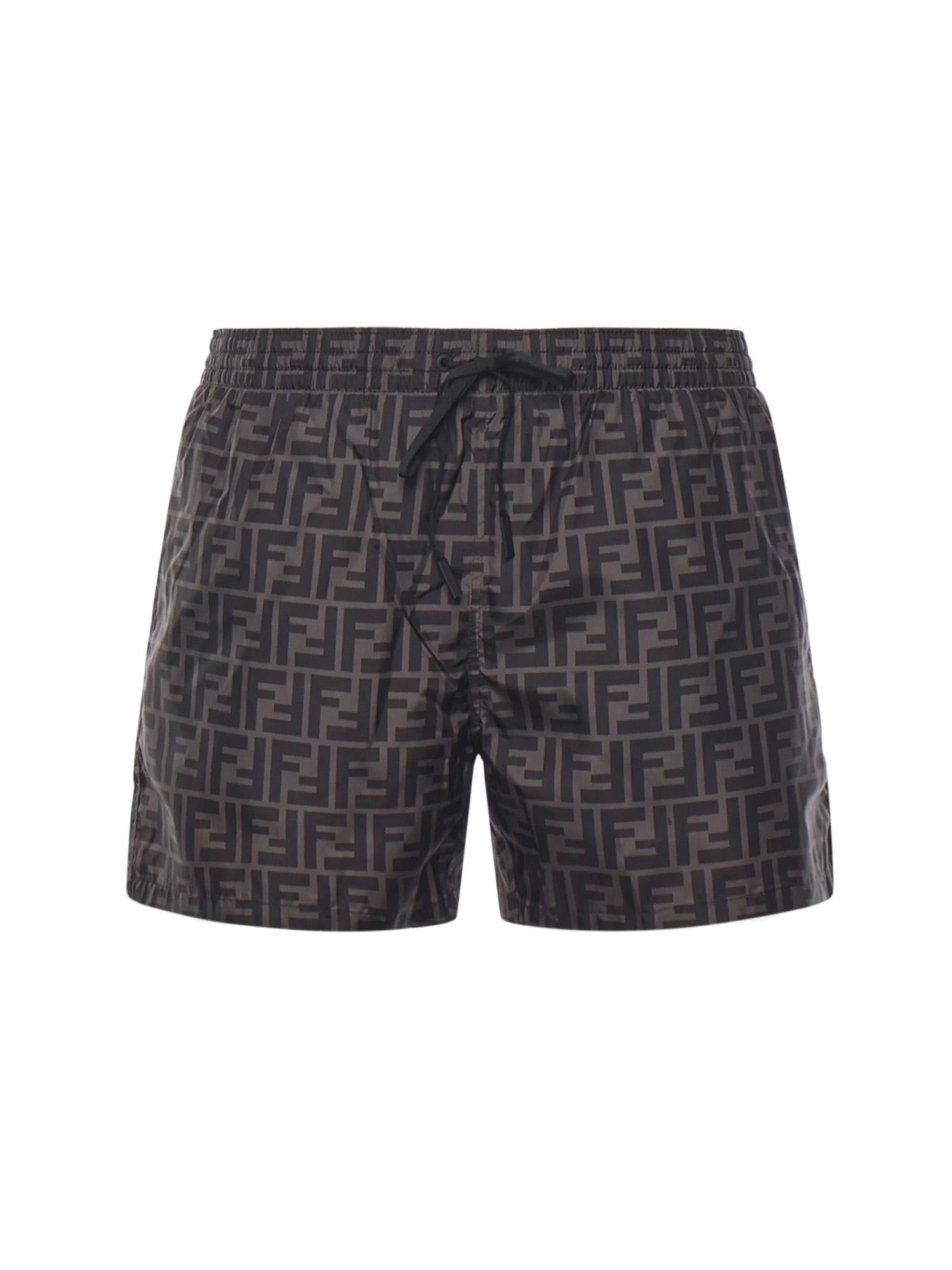 Costume da bagno FF Jacquard FXB077 A79FF0P9B FENDI 