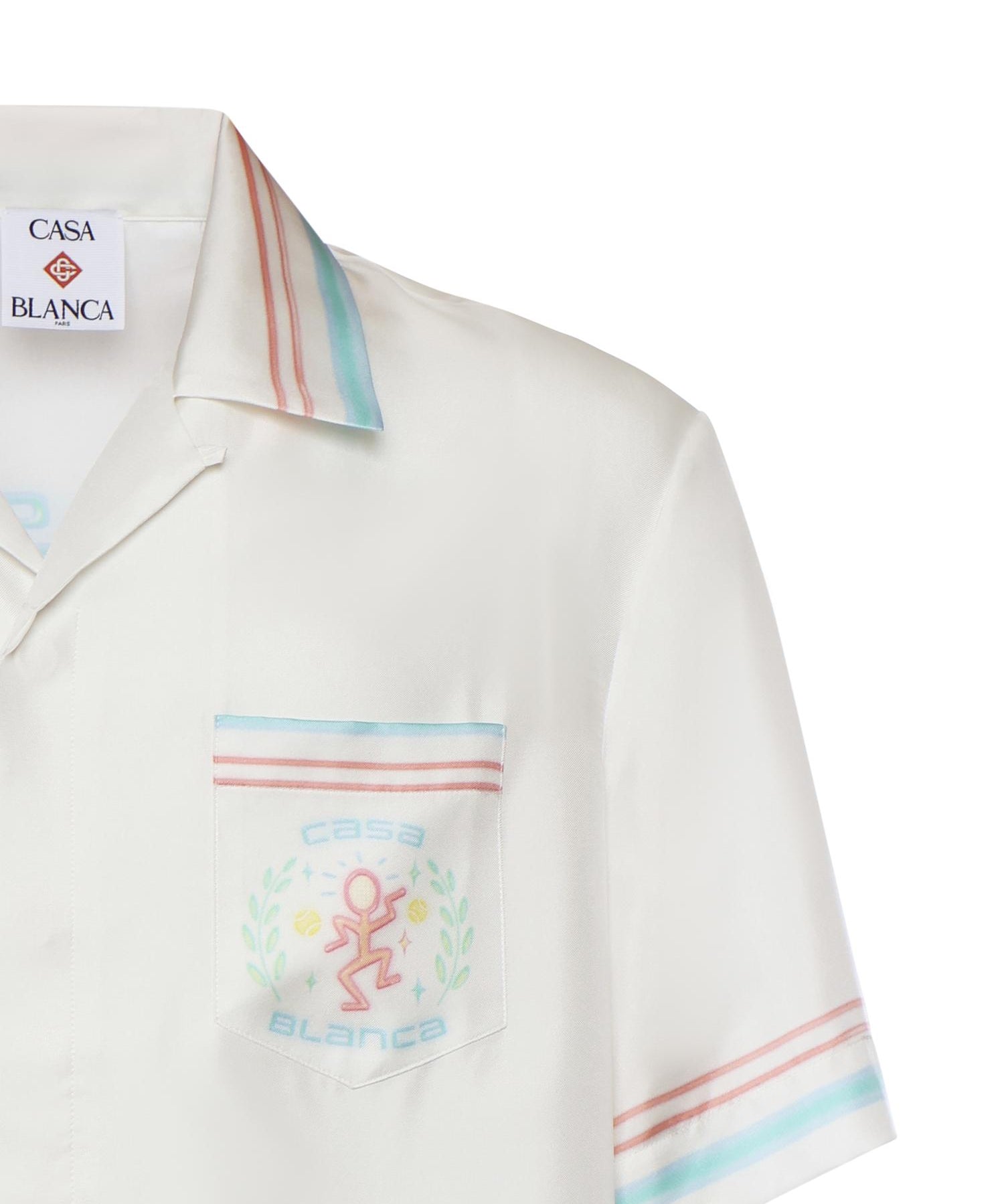 Camicia Dance Joy in seta MSP26SH003 01 CASABLANCA 