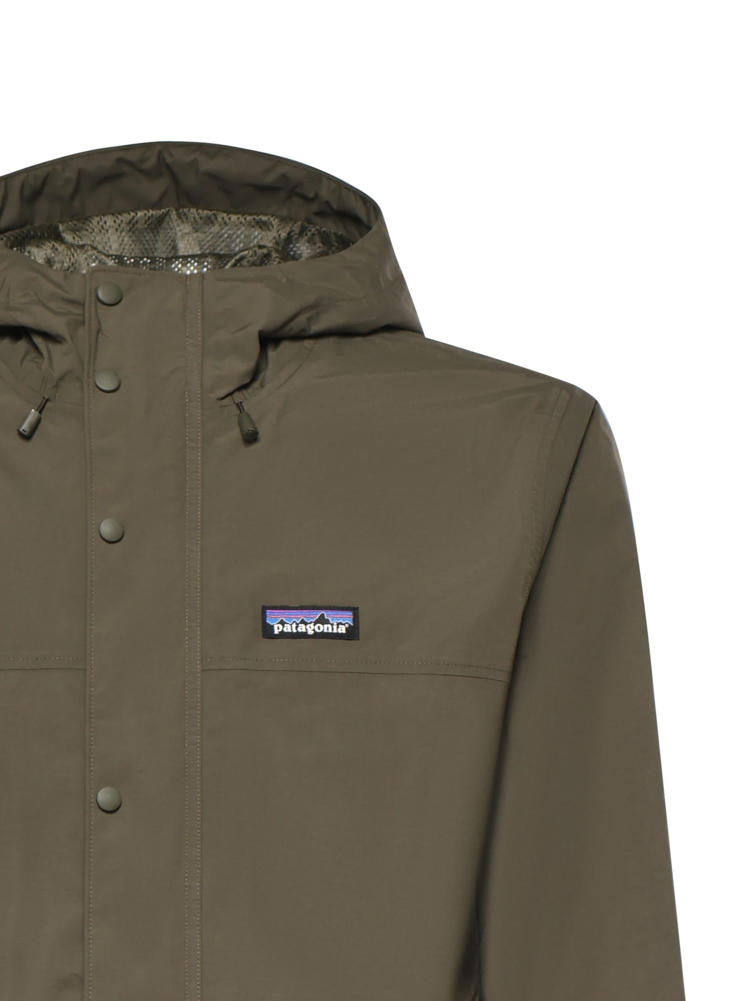 Giacca impermeabile in nylon con logo 20850 BSNG PATAGONIA 