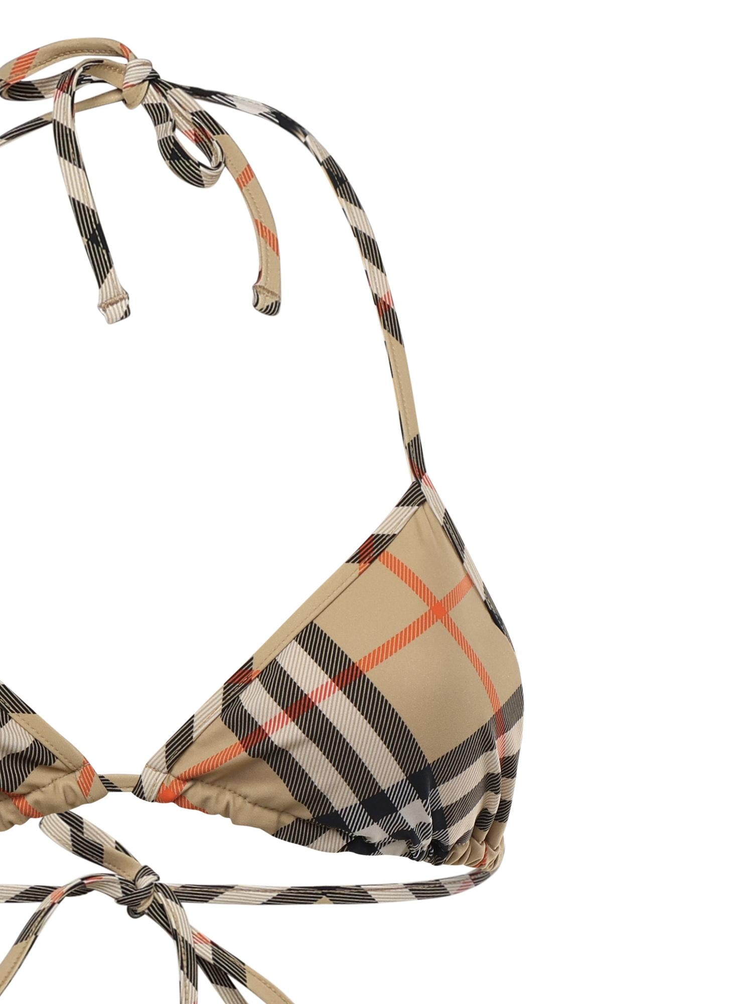 Reggiseno bikini Check 8122512 B9368 BURBERRY 