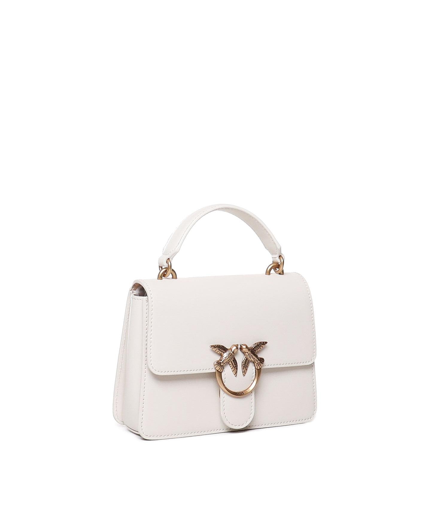 Borsa mini a mano Love Bag Top Handle in pelle 100071 A0F1Z14Q PINKO 