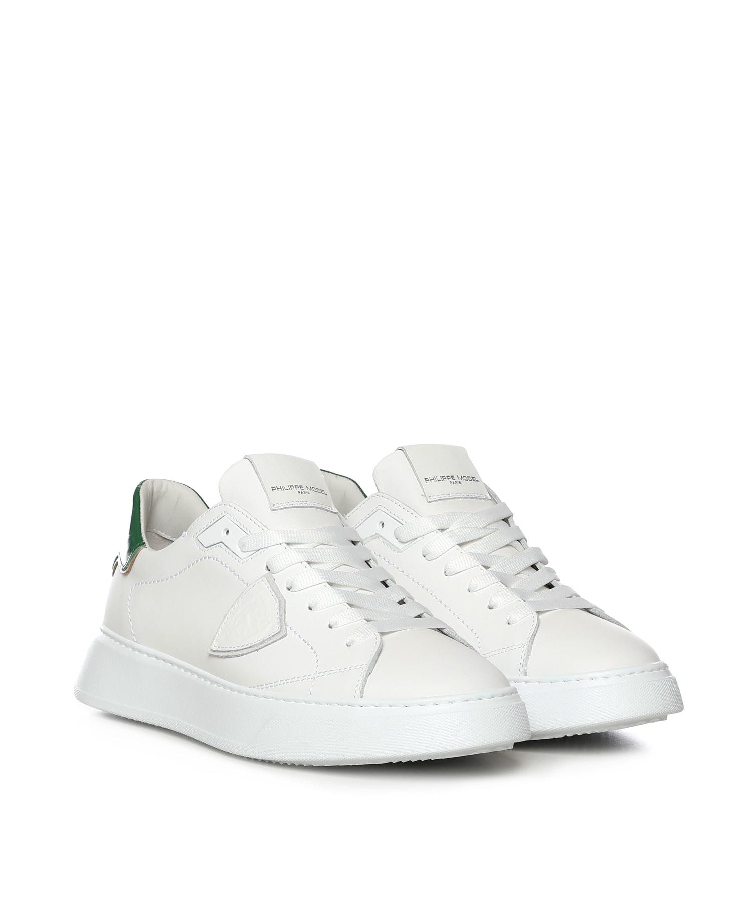 Sneaker Temple in pelle BTLU V019 PHILIPPE MODEL 