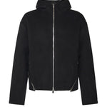 Giacca in lana con zip PREAW25M02158 BLK01 HELIOT EMIL 