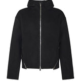 Giacca in lana con zip PREAW25M02158 BLK01 HELIOT EMIL 