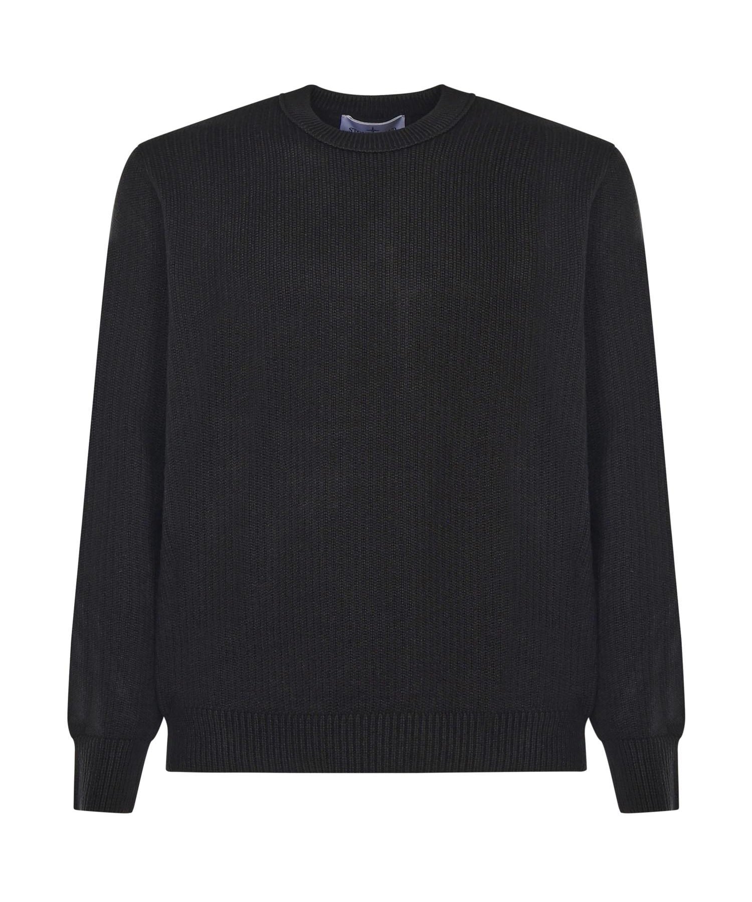 Maglione con bordi a costine K2S155100049 S00A2V0029 STONE ISLAND 