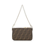 Pouch Baguette FF Jacquard 8BS073 AD23F1GE3 FENDI 