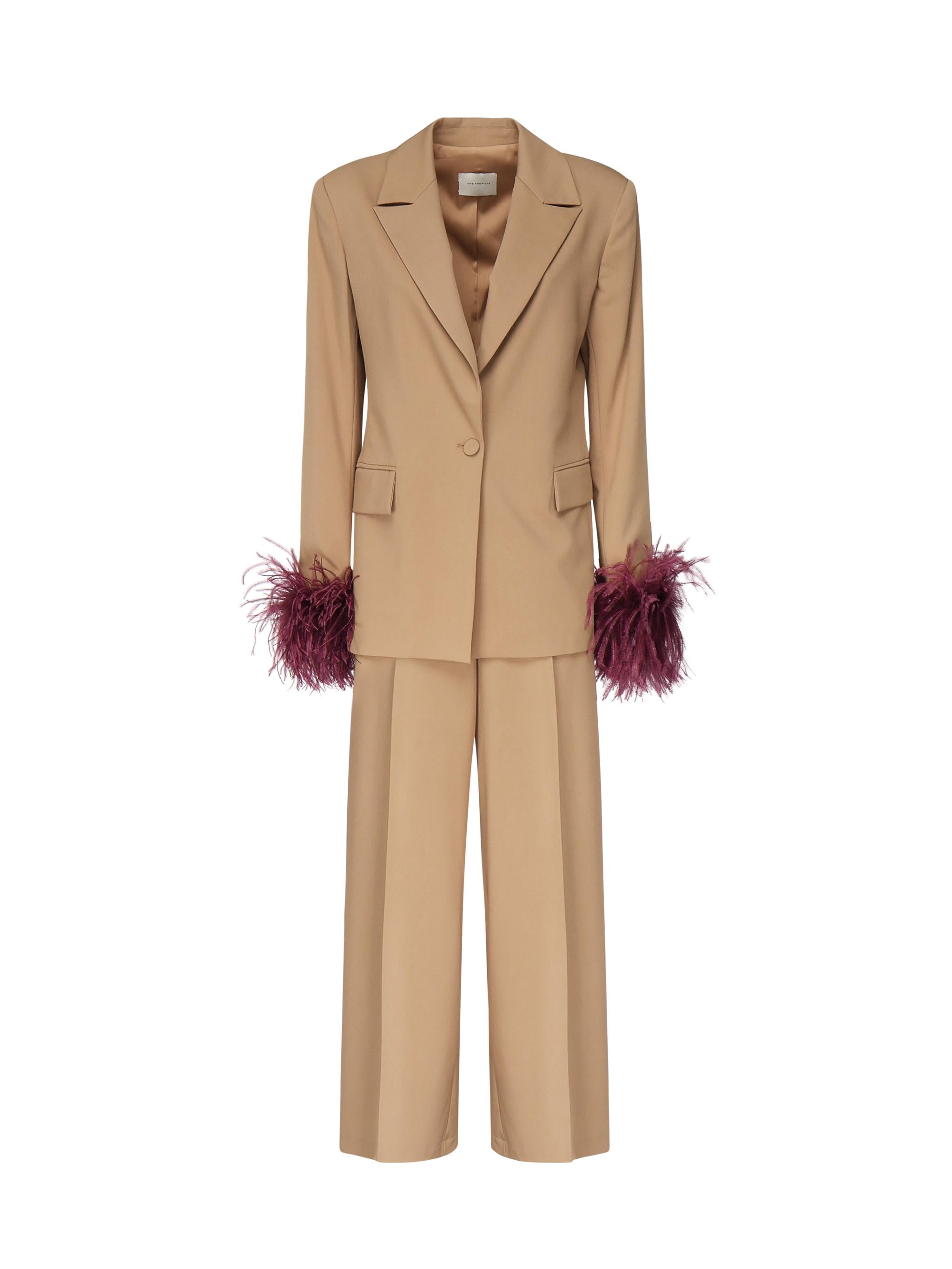Tailleur Ares TAILLEUR ARES CAMEL THE ARCHIVIA 