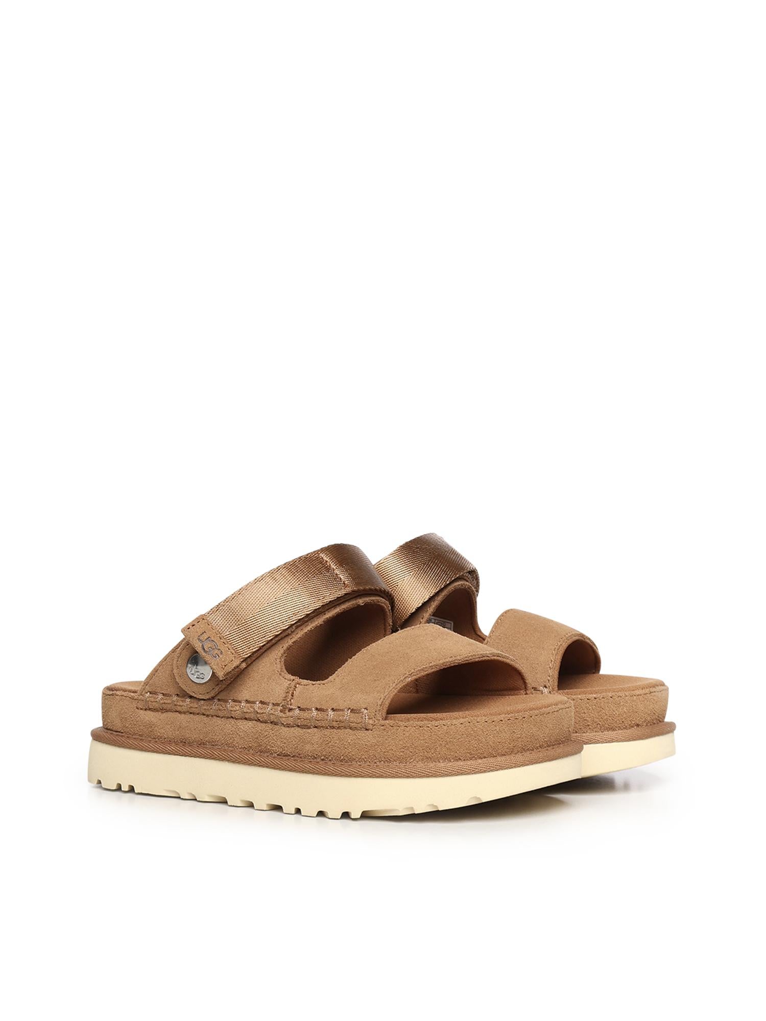 Sandali Goldenstar Glide in suede 1167399 CHE UGG 