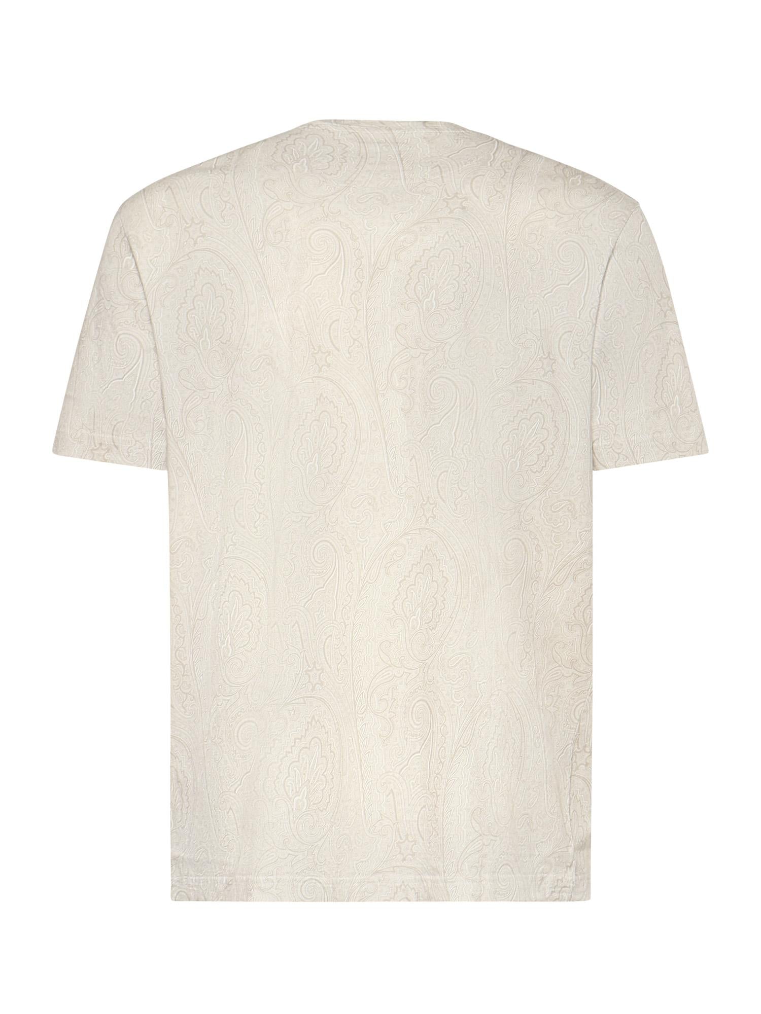 T-shirt in cotone con motivo Arnica MRMA0002 AKG31M0096 ETRO 