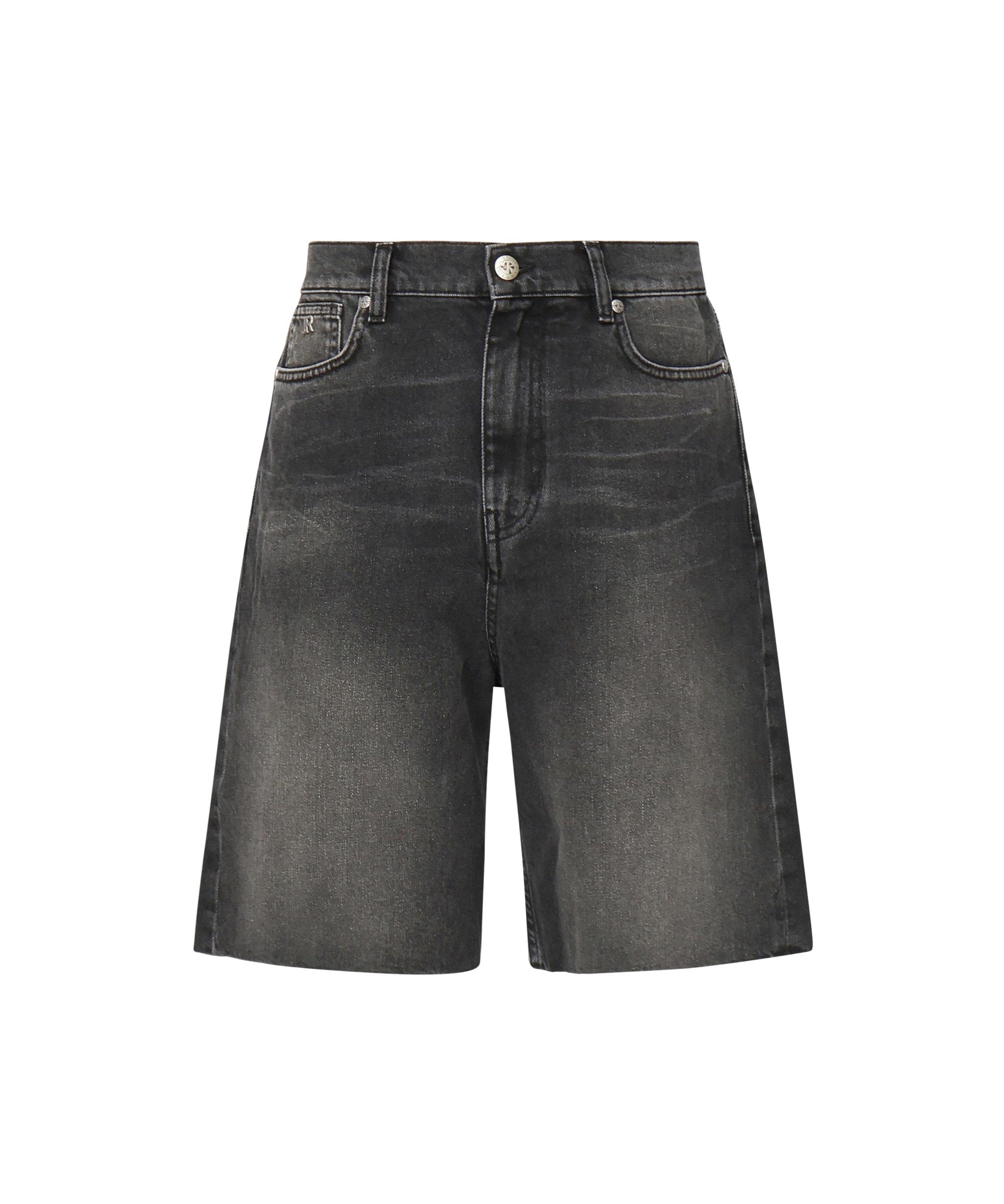 Shorts in denim con logo RMP25167BE  JOHN RICHMOND 