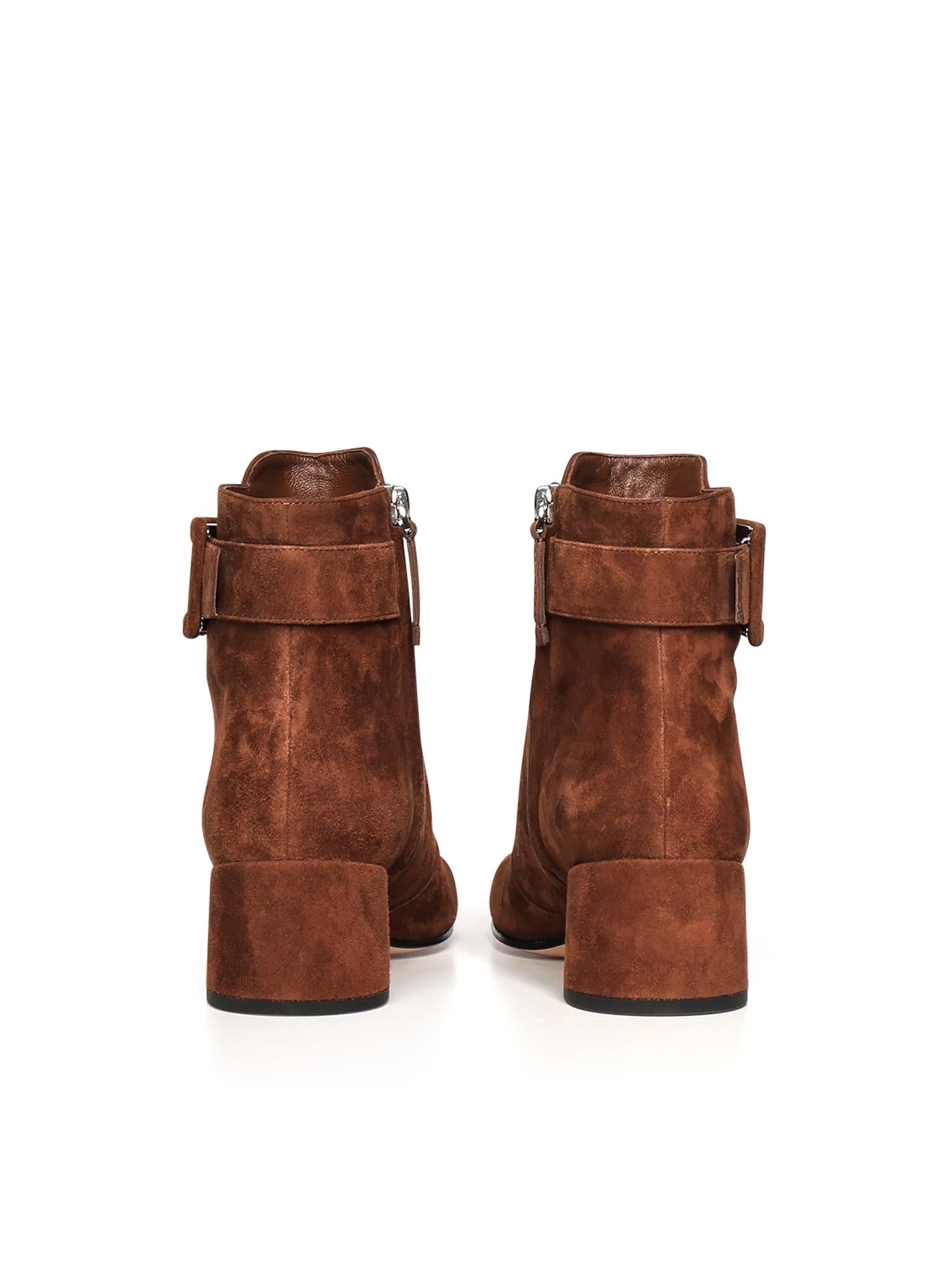 Stivaletti Tres Vivier Polly in suede RVW75140570HR0 S604 ROGER VIVIER 
