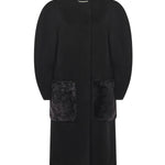 Cappotto in lana FF6165 A5HDF1FL8 FENDI 