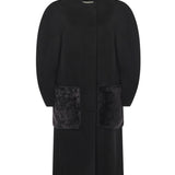 Cappotto in lana FF6165 A5HDF1FL8 FENDI 