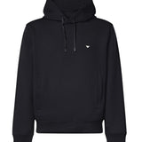 Felpa con cappuccio in misto cotone AF10013 EM004531UB118 EMPORIO ARMANI 