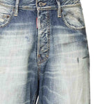 Jeans distressed con logo S74LB1759 D30011470 DSQUARED2 