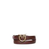 Cintura sottile Love Birds in pelle 100143 A0F1R49Q PINKO 