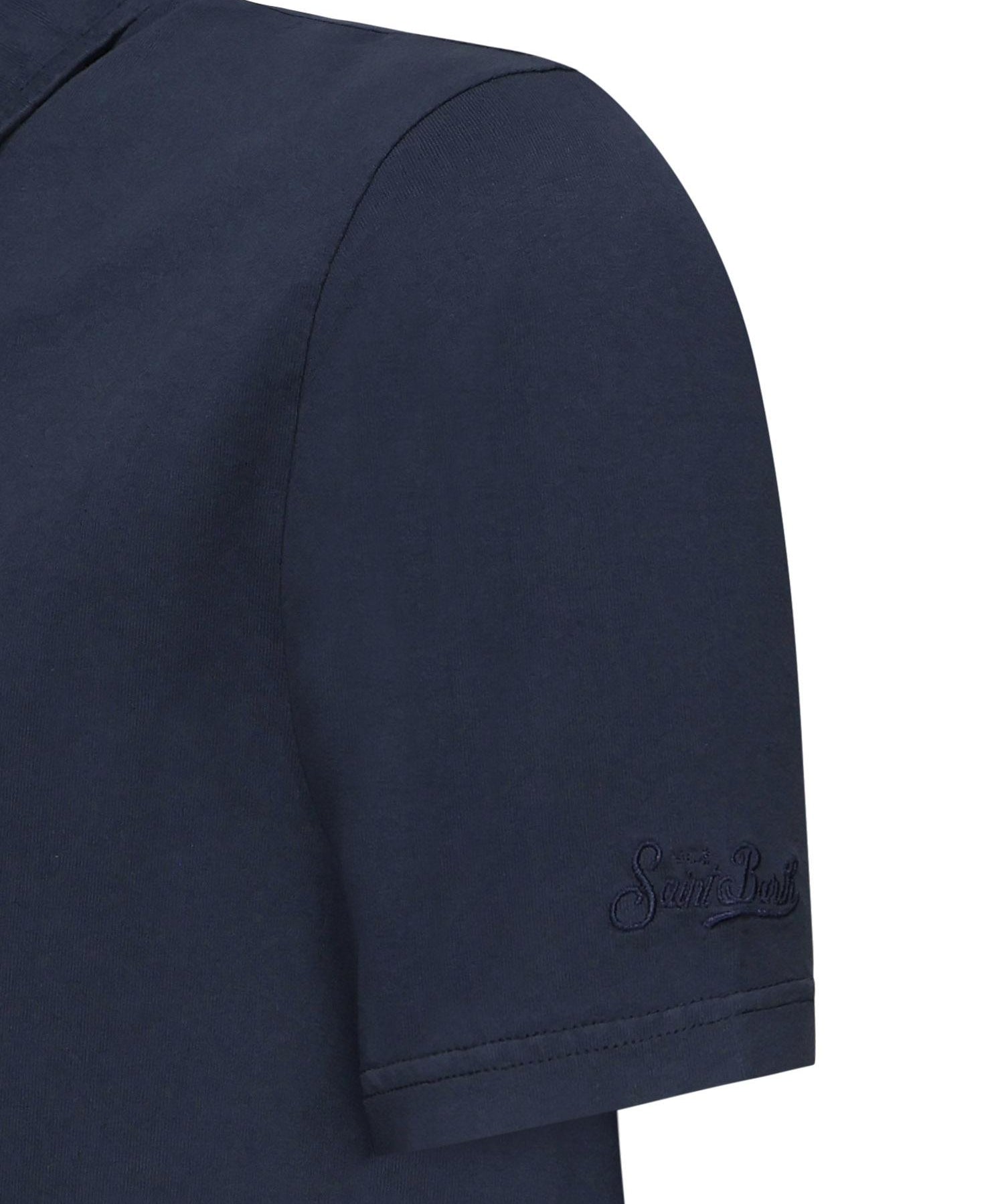 Polo Brighton con logo BRGH001 00151H MC2 SAINT BARTH 