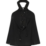 Top con lacci e dettagli texani 106944 A3AXZ99 PINKO 