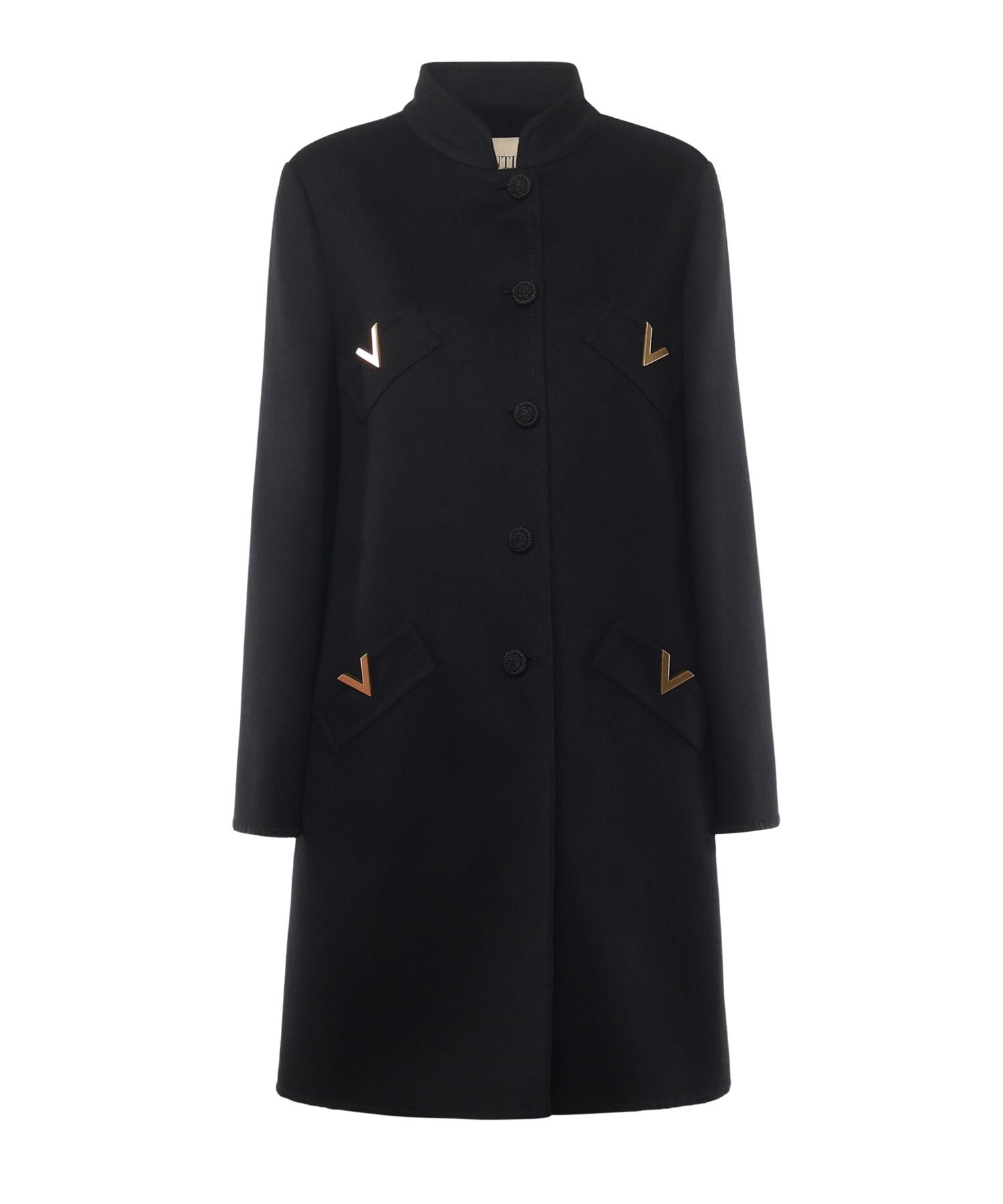 Cappotto in compact drap 7B3CA7T0 6JA0NO VALENTINO GARAVANI 