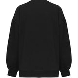 Felpa con maxi logo 113427 100 ROTATE 