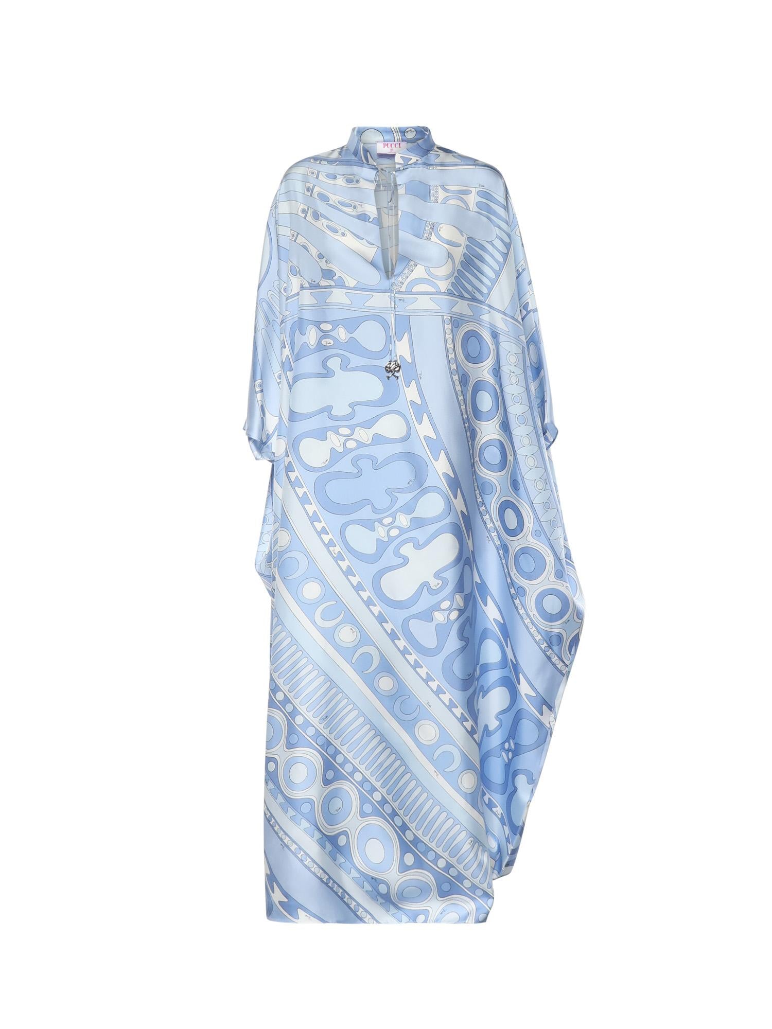 Caftano in seta stampa Soleil 6HRL76 6H862068 PUCCI 