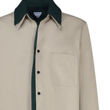 Camicia in twill di cotone doppio strato 739115 V2T103017 BOTTEGA VENETA 