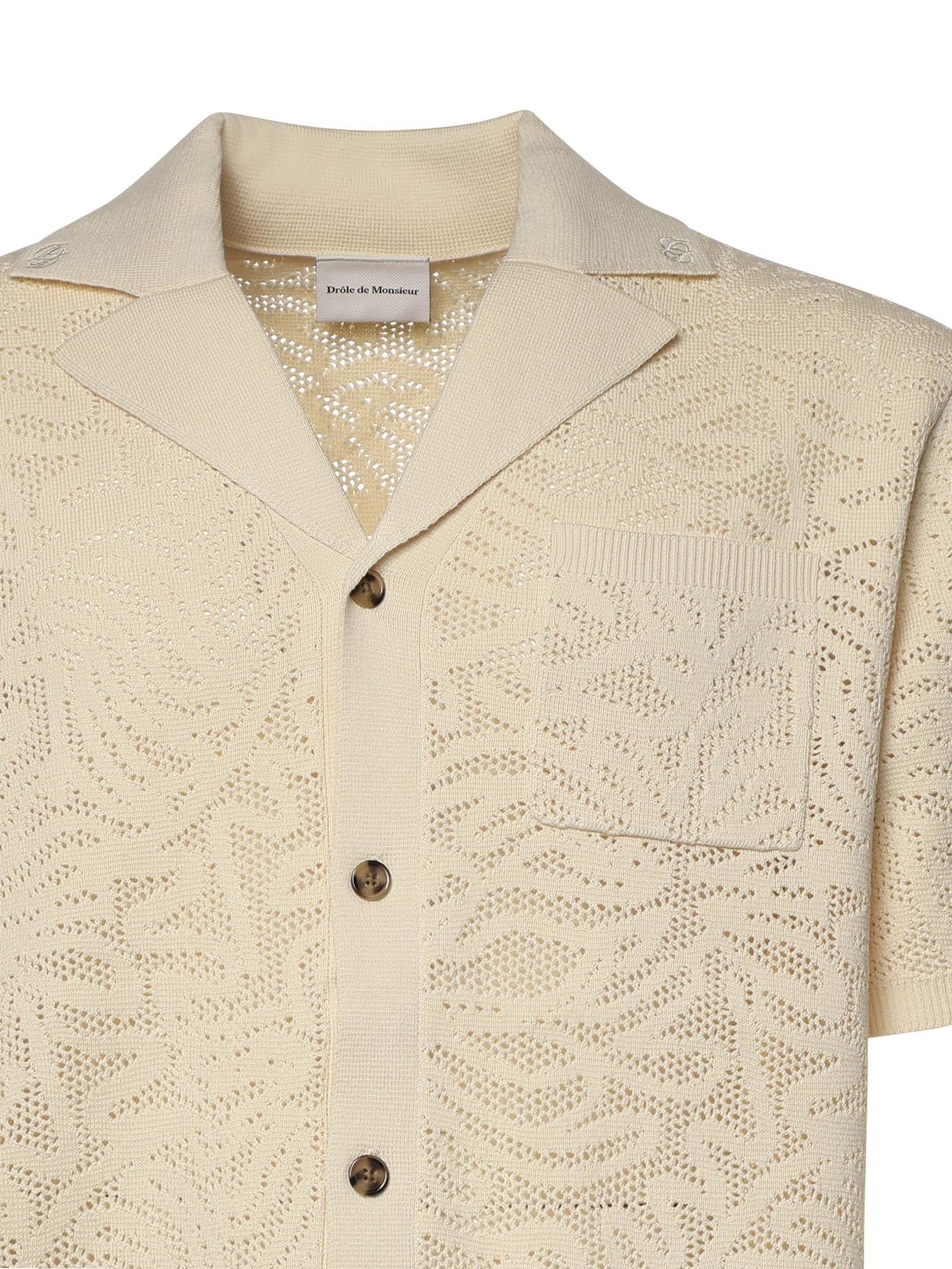Camicia in maglia KCA174CO293 OW Drôle de Monsieur 