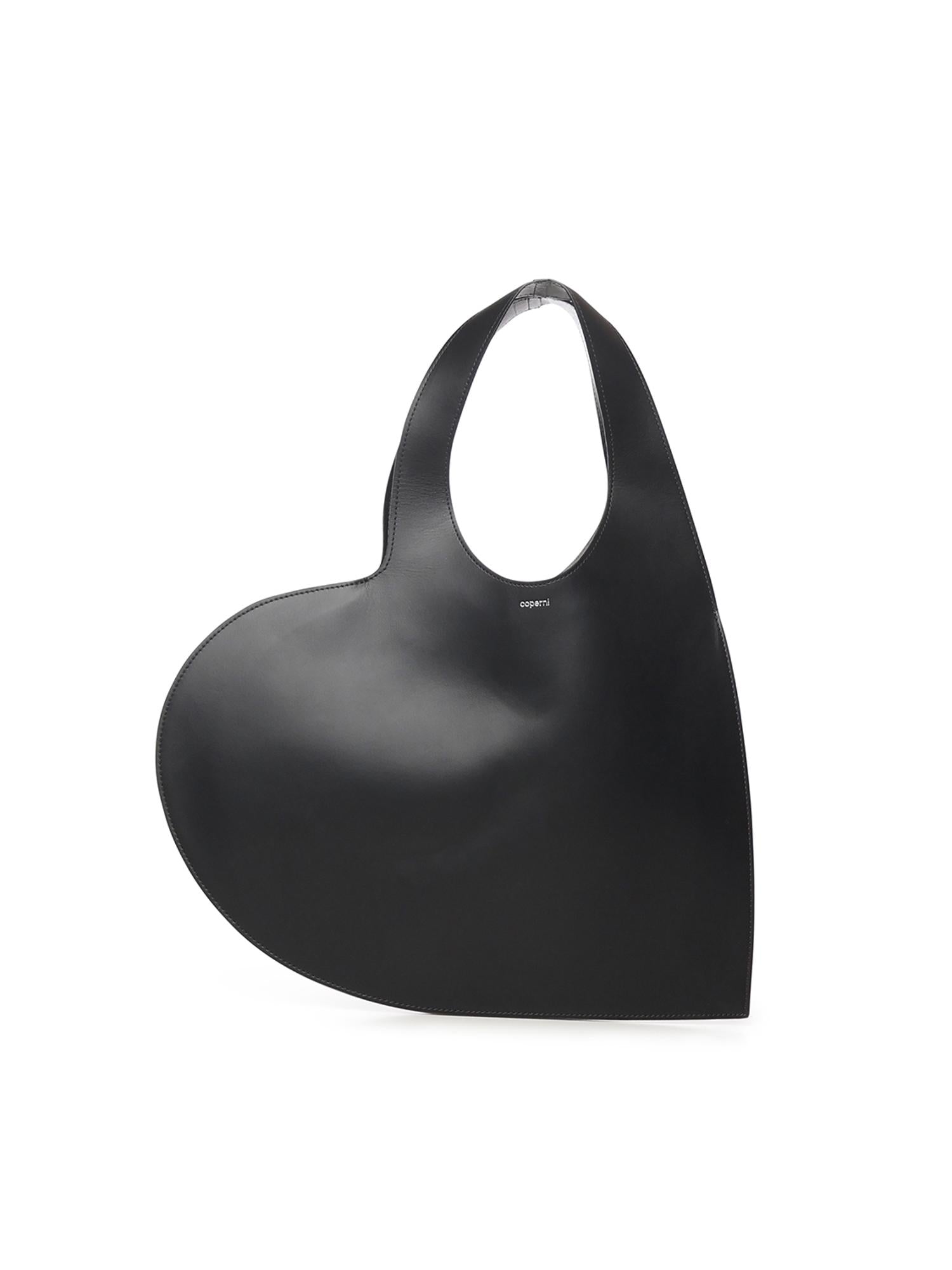 Borsa 'Double Heart' in pelle COPBA113F6062 BLACK COPERNI 